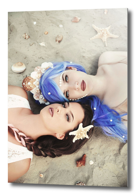 Beautiful mermaids