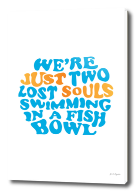 Pink Floyd - just two lost souls swimming in a fish bowl