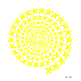 Yellow five-pointed star