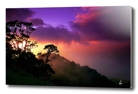 Purple Mountain Sunset