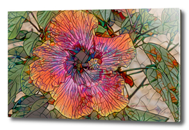 Mosaic Hibiscus
