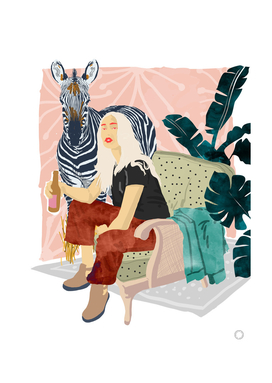 Zebra Hangout