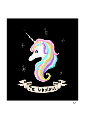 Fabulous unicorn