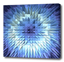 Abstract geometric low poly gradient design