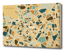 Map of Milano - Italy