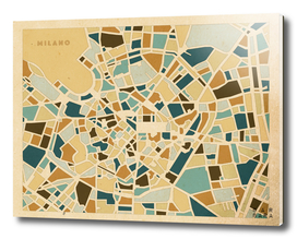 Map of Milano - Italy