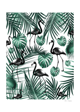 Tropical Flamingo Pattern #6