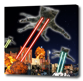 Cats Invasion  Attack Cosmos Space