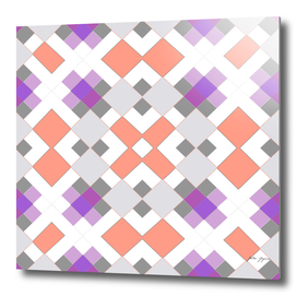 Seamless geometrical squares mosaic pattern background