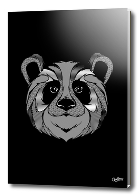 Panda Zentangle