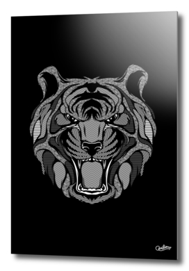 Tiger Zentangle