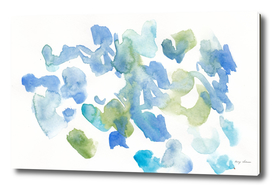 180715 Abstract Watercolour Blue Green 16