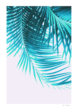 Palm Leaves Turquoise Summer Vibes #1