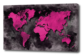 world map black purple #worldmap #map