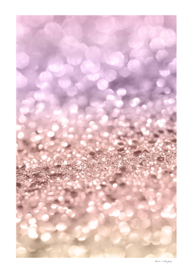 Rose Gold Blush Purple MERMAID Girls Glitter #1 #shiny