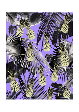 Tropical Pineapple Jungle Geo #4 #tropical #summer #decor