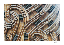 A Maori Carving