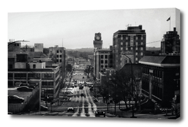 Sioux City in Black & White