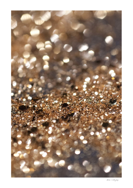 Gold Night Lady Glitter #1 #shiny #decor #art