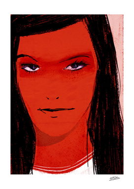 Red face