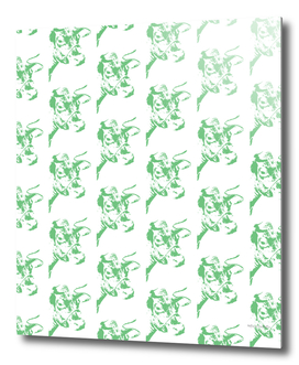 Follow the Herd Pattern - Green #637