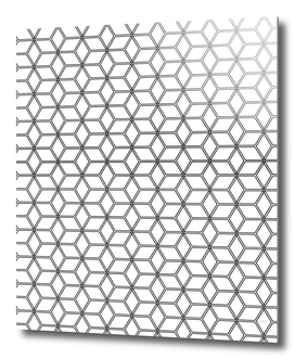 Geometric Hive Mind Pattern - Black #375