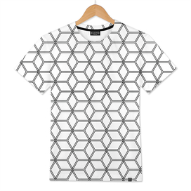 Geometric Hive Mind Pattern - Black #375