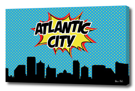 Atlantic City Pop Skyline