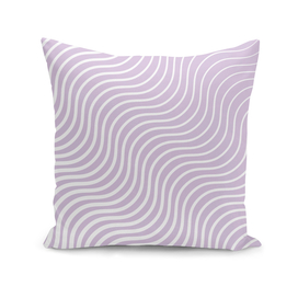 Whisker Pattern - Light Purple & White #713