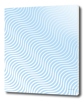 Whisker Pattern - Light Blue & White #285