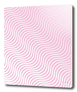 Whisker Pattern - Light Pink & White #308