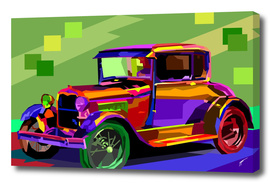 Ford model A - color anomaly