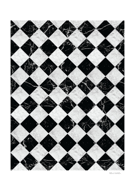Cubic - Black & White Marble #895