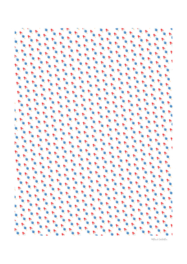 Popsicle Pattern - Slanted Rocket Pop #102