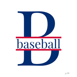 B is for Baseball