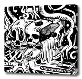 Skull Doodle