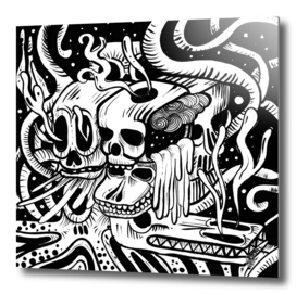 Skull Doodle