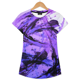 Vicious Violet - Modern Abstract Expressionsim
