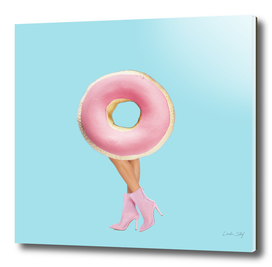 Pink Donuts High heels