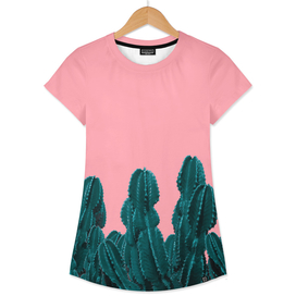Cactus on Pink