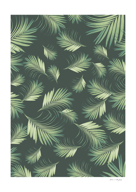 Tropical Palms Pattern #1 #tropical #decor #art