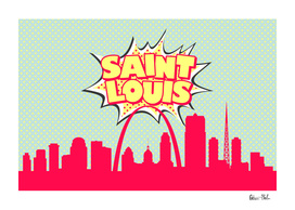 Saint Louis Pop Skyline