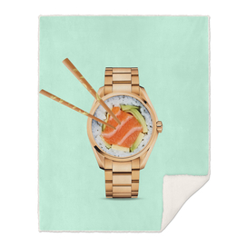 Sushi Watch Clock