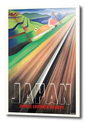 Japanese Government Railways Poster