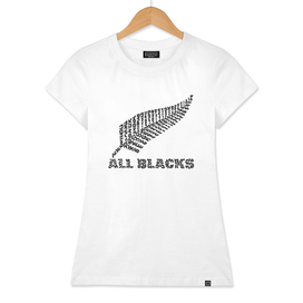 "All Blacks" Rugby Team