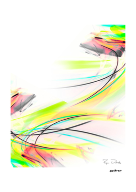 Revolve - Colorful Tropical Abstract