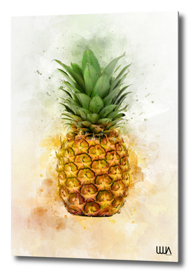 Pineapple Watercolor