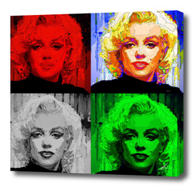 Marilyn Quad Pop Art