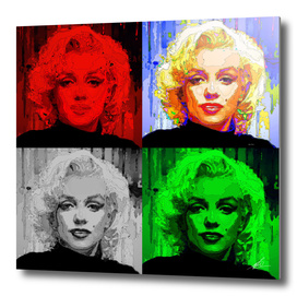 Marilyn Quad Pop Art