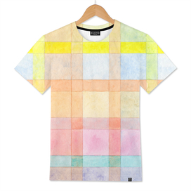 Pastel colored Watercolors Check Pattern